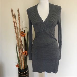 Gray Sweater Dress